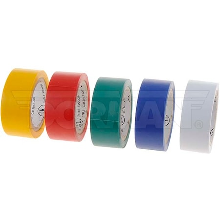12 Ft Multi-Color Pvc Electrical Tape As Electric Tape,85294